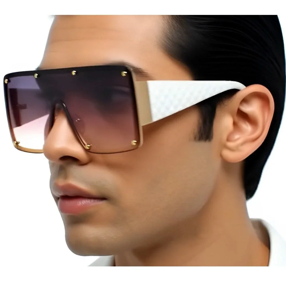 Women Retro Shield‎ Style Party Club Rave DJ Ski Beach SUN GLASSES Burgundy 2026